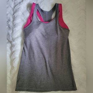Lululemon tank with built in bra